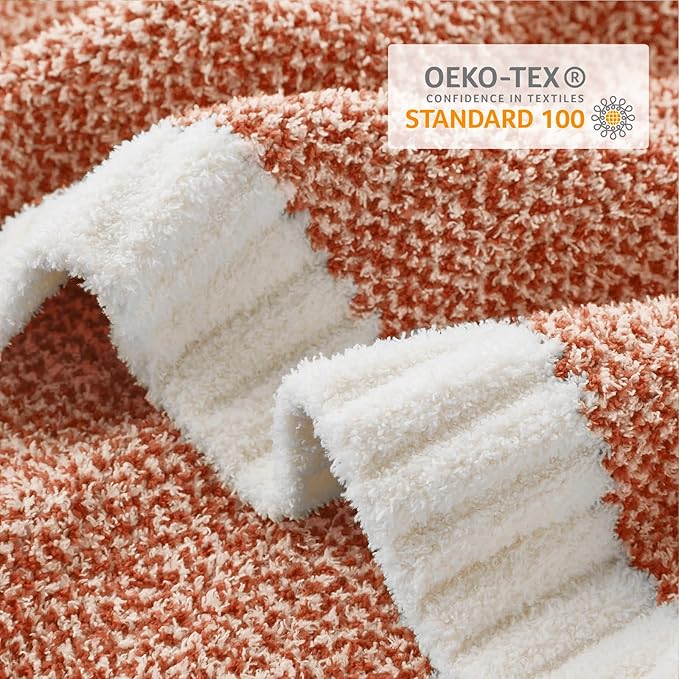 Snuggle Sac Orange Fall Throw Blanket - Image 6