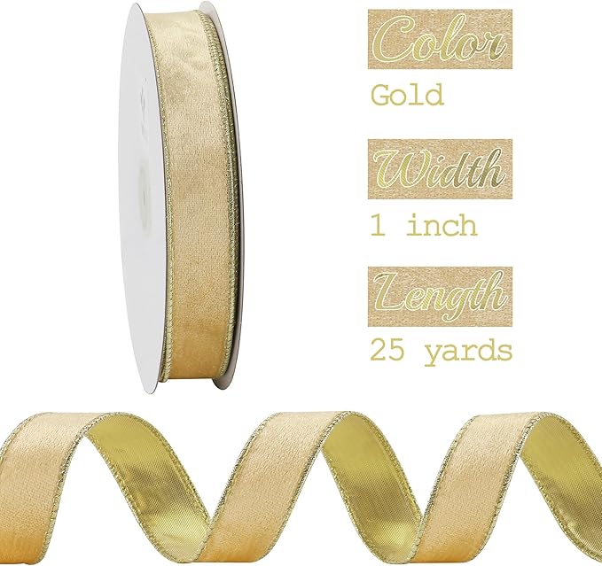 MEEDEE Skinny Velvet Ribbon - Image 2