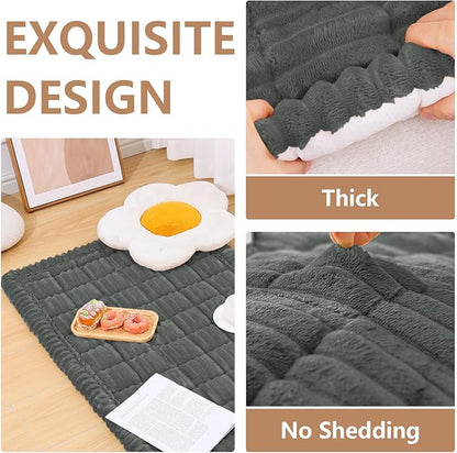 Smiry Couch Cover for Dogs Washable, Non Slip Fuzzy Pet Couch Covers for 3 - Image 3