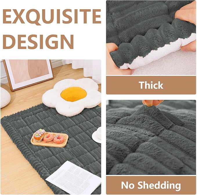 Smiry Couch Cover for Dogs Washable, Non Slip Fuzzy Pet Couch Covers for 3 - Image 3