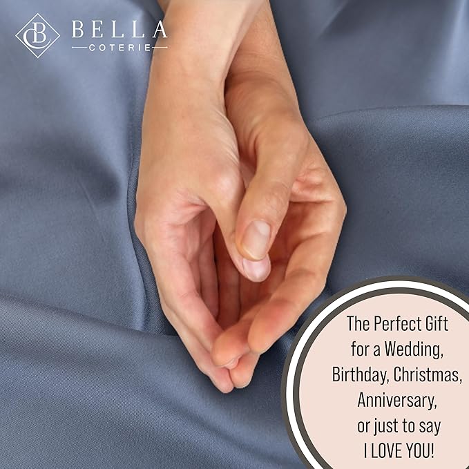 Bella Coterie Luxury Bamboo Viscose Full Size Sheet Set | 100% Organically - Image 6