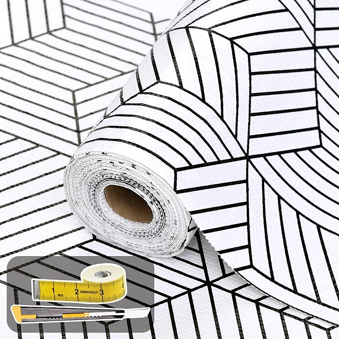 Shelf Liners for Kitchen Cabinets 12in x 20FT, Non Adhesive Cabinet Liner by Kimhan