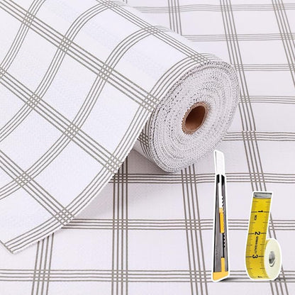 Drawer and Shelf Liner for Kitchen Cabinet: 23.6 in X 20 Ft Non Slip Waterproof by Kimhan