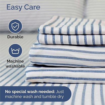 Split King Size 5 Piece Sheet Set - Image 6