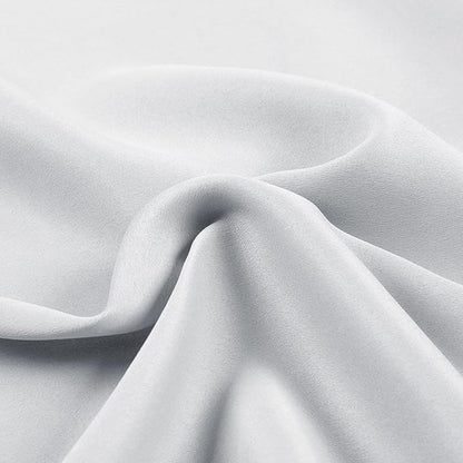 TWOPAGES Grey White Pinch Pleated Room Darkening Curtain 84 Inches Long - Image 4