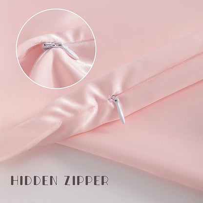 NTBAY Zippered Silk Satin Toddler Pillowcases - Image 3