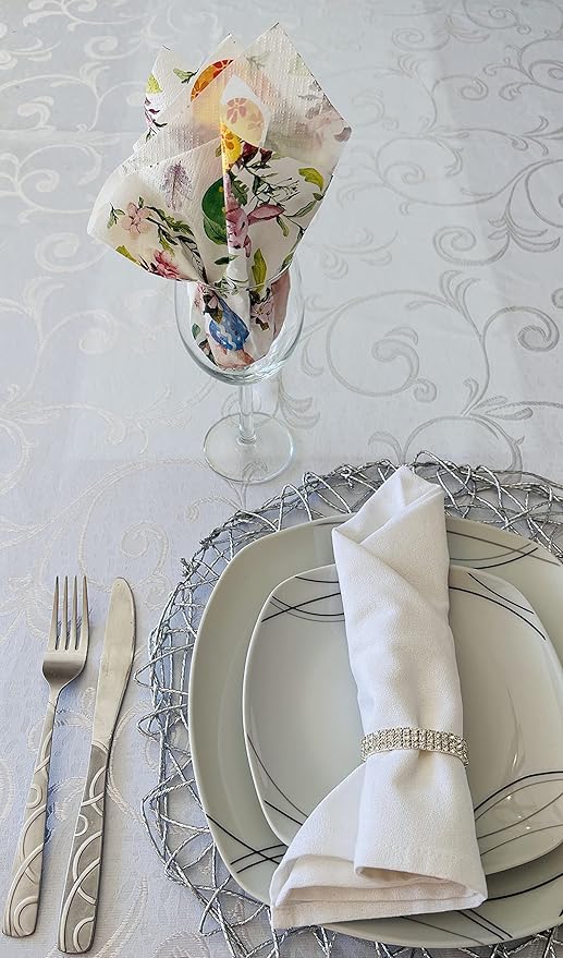 AM Decor Easter Luncheon Paper Napkins 20-Count Dinner Paper Napkins - Image 4