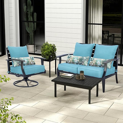 Aoodor Outdoor Chair Cushion, 22 x 24 Inch Water-Resistant, Fade-Resistant - Image 8