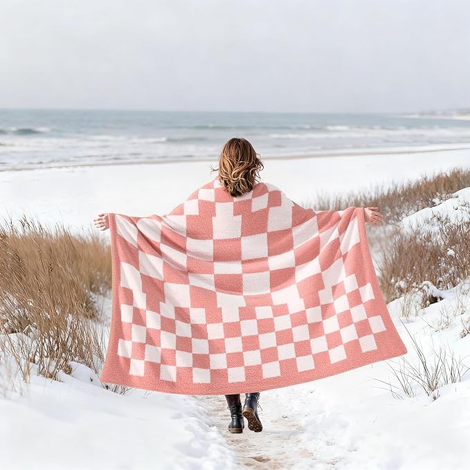 Joiedomi Throw Blanket for Couch, Cozy Cute Soft Throw Home Room Decor - Image 5