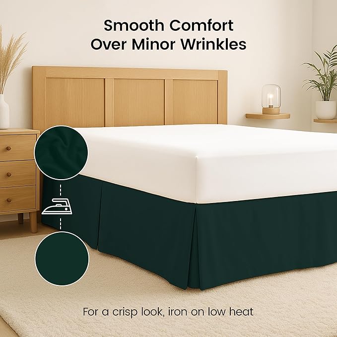 Utopia Bedding Queen Bed Skirt - Image 6
