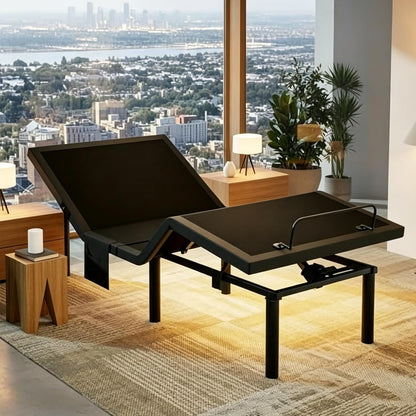 marsail twin xl adjustable bed frame,electric base head, main product view