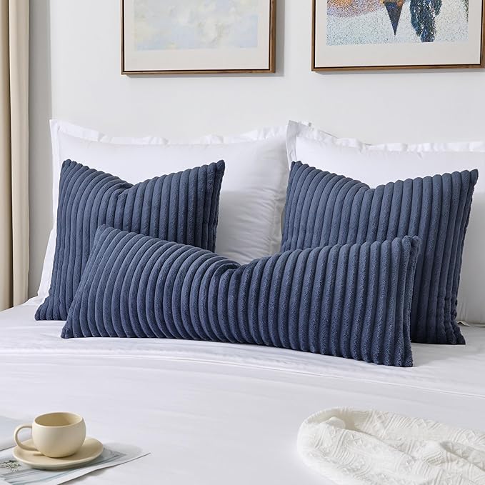 Kevin Textile Soft Plush 12x24 Inch Lumbar Pillow Cover 1 Pack, Luxury Fluffy - Image 7