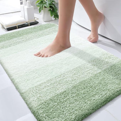 OLANLY Bathroom Rugs Mat 30x20, Extra Soft Absorbent Microfiber Bath Rugs by OLANLY