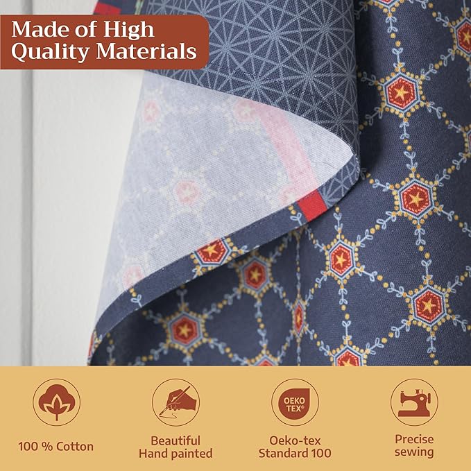 Maison d' Hermine Kitchen Towels Set of 3 100% Cotton 20" x 27.5" Reusable - Image 3