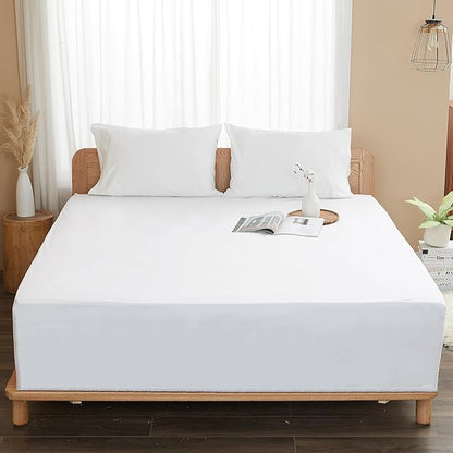 Sunflower Queen Fitted Sheet, 1-Piece Extra Deep Pocket Fitted Bottom Sheet 22" - Image 5