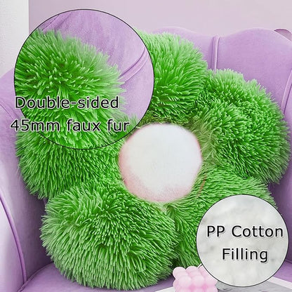 MorroMorn Flower Pillow Shaped Throw Pillows - Image 3