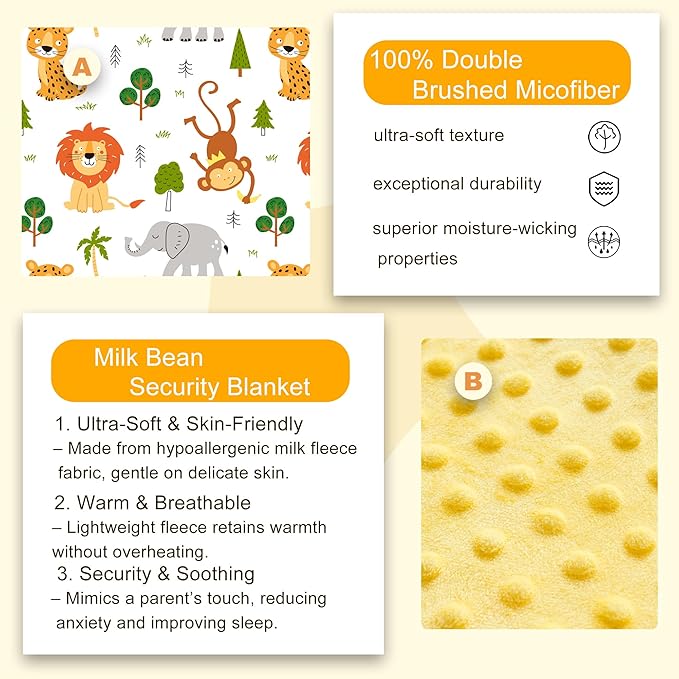 Viviland Toddler Nap Mat with Pillow and Minky Dot Blanket, Rolled Sleeping - Image 2