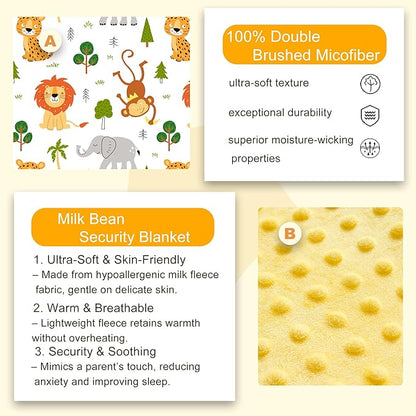 Viviland Toddler Nap Mat with Pillow and Minky Dot Blanket, Rolled Sleeping - Image 2