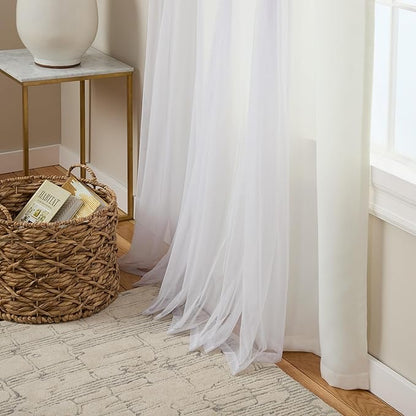 TOWN & COUNTRY LUXE Talia Double Layer Indoor Curtains, Sheer and Room - Image 6