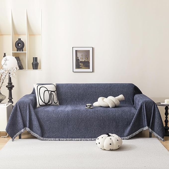 MEETSKY Couch Cover 91 Inch Large Couch Covers by MEETSKY