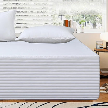 Queen Bed Skirt-Box Spring Cover by UTFDXU