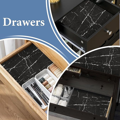 Drawer and Shelf Liner for Kitchen Cabinet: 23 in X 30 Ft Non Slip Waterproof - Image 5