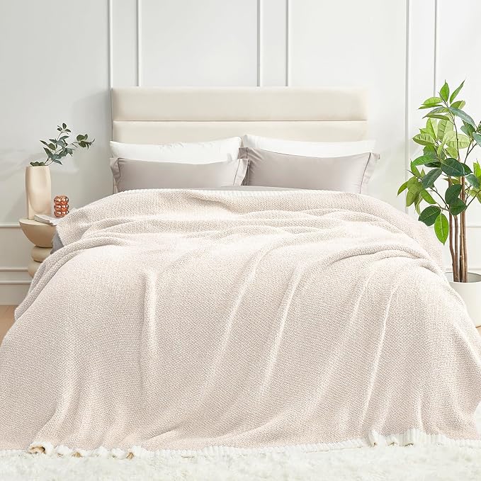 Snuggle Sac Queen Size Oversized Super Soft Bed Blanket by SnuggleSac