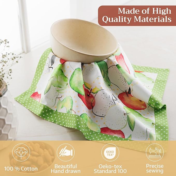 Maison d' Hermine Cloth Napkins Set of 4 100% Cotton Soft & Durable Everyday - Image 3