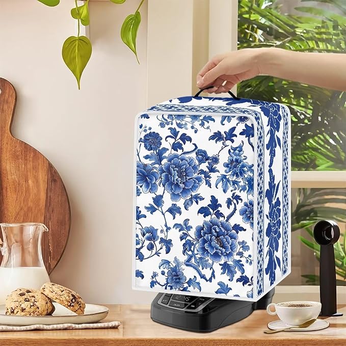 Coffee Maker Cover – Dust Protection Stain Resistant Washable Appliance Cover - Image 4