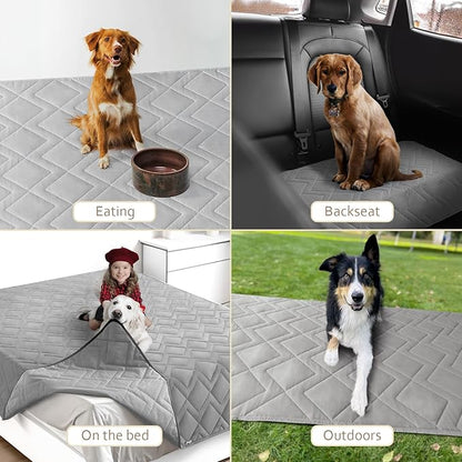 Moonsea Waterproof Couch Cover for Dogs Antislip Washable Blanket Bed Cover Pet - Image 6