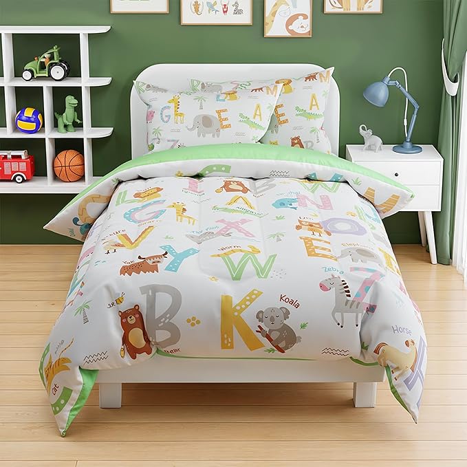 SANDJEST Alphabet Duvet Cover Sets Full Size - Image 7