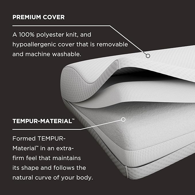 Tempur-Pedic TEMPUR-Ergo Neck Pillow, Large Profile - Image 8