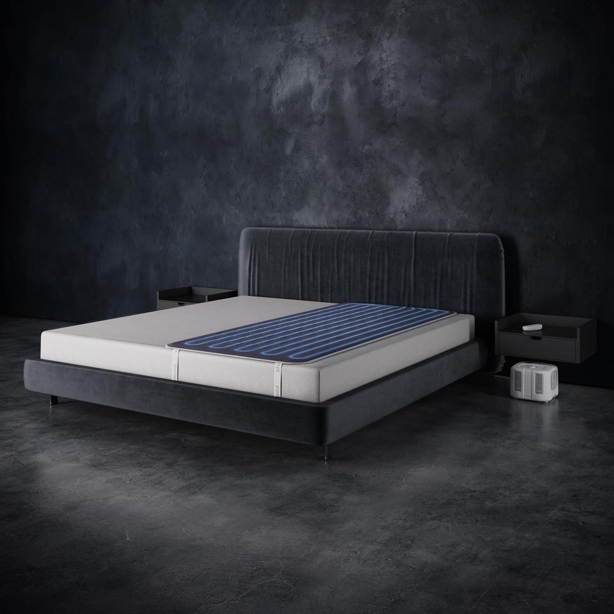 chilipad cube bed cooling system - cooling & on a desk or shelf