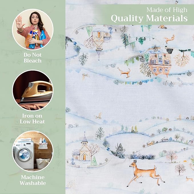Maison d' Hermine Cloth Napkins Set of 4 100% Cotton - Image 3