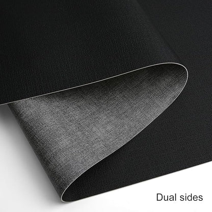 Table Runners 72 Inches Long, Dual-Sided Faux Leather Farmhouse Table Runner - Image 2
