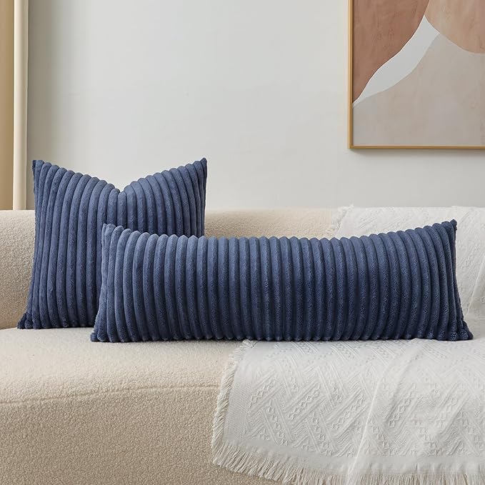 Kevin Textile Soft Plush 14x36 Inch Long Lumbar Pillow Cover 1 Pack, Luxury - Image 7
