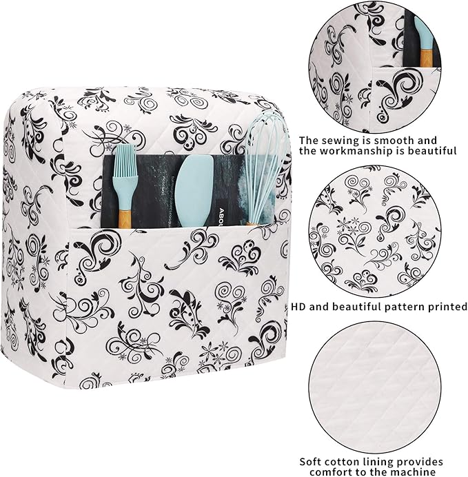 Kitchen Aid Mixer Cover, Kitchen Stand Mixer Cover Compatible - Image 3