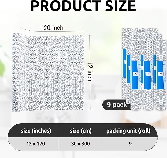 RAY STAR 12X120 Inch Shelf Liner - Image 5