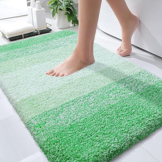 OLANLY Bathroom Rugs Mat 30x20, Extra Soft Absorbent Microfiber Bath Rugs by OLANLY