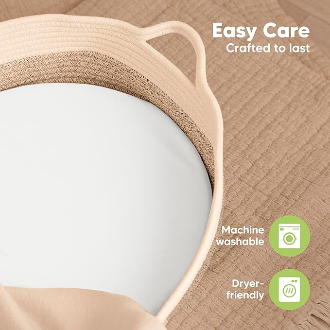 2-Pack Baby Bassinet Sheets Girl, Boy - Image 7