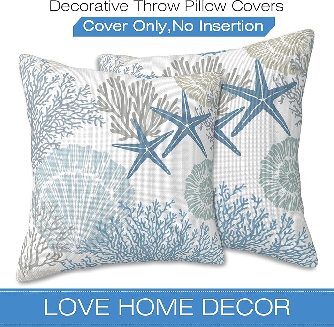 Watercolor Floral Throw Pillow Covers Set of 2 Abstract Butterflies Pillow - Image 3