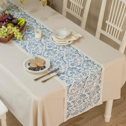 Vintage Floral Table Runner - Image 5