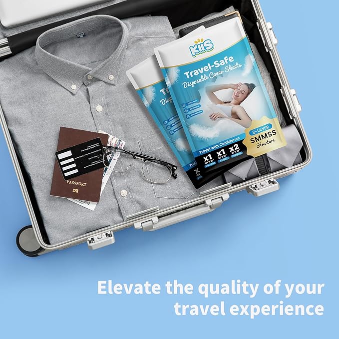 KIIS Travel-Safe Disposable Cover Sheets - Image 6