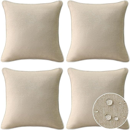 Decorative Outdoor Water Repellent Throw Pillows by Unimatta