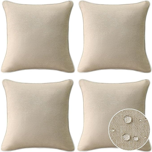Decorative Outdoor Water Repellent Throw Pillows by Unimatta