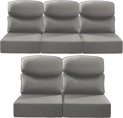 Luxury 22x24/22x25 6-Inch Smile Outdoor Cushions by ACTREST