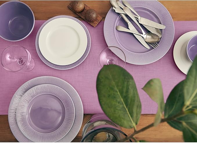 Solino Home Linen Violet Table Runner 60 Inches - Image 3