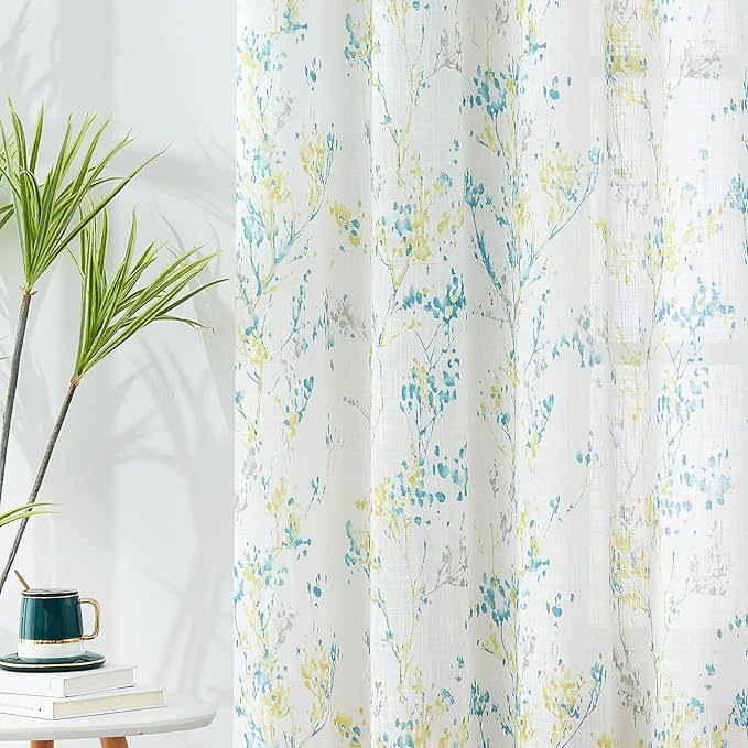 Treatmentex Branch Semi Sheer Curtains - Image 7