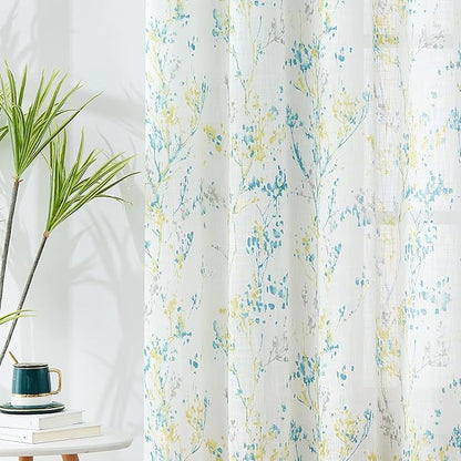Treatmentex Branch Semi Sheer Curtains - Image 7