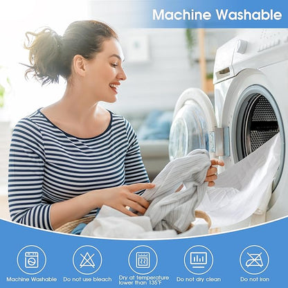 Hanherry 100% Waterproof Mattress Protector Full Size, Mattress Cover 3D Air - Image 6